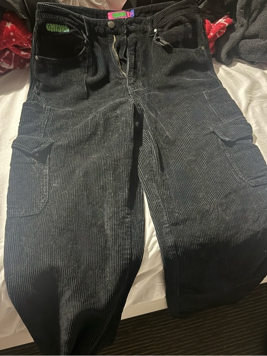 Empyre Other - Black AND brown Corduroy Cargo Pants